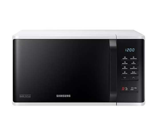 BAZAR - Samsung mikrovlnná trouba, klasická, s funkcí zdravého vaření, 23 l, bílá - poškozený obal