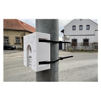 TP-LINK adaptér držáků kamer D-TC3XX-C,D-TC5XX-C,D-TC5XX-CL pro uchycení na sloup (60-130mm), bílý s krytkou kabelů(1ks)