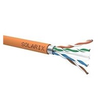 Instalační kabel Solarix CAT6A UTP LSOHFR B2ca-s1,d1,a1 500m SXKD-6A-UTP-LSOHFR-B2ca