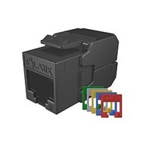 Solarix Samořezný keystone CAT6 UTP SXKJ-6-UTP-RAL-SA, RAL FIT moduly, SECURE CAP, Component Level a 4PPoE certifikace