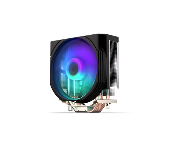 BAZAR - ENDORFY Chladič CPU Spartan 5 MAX ARGB, 1x120mm, LGA1851, AM5, černá, poškozený obal