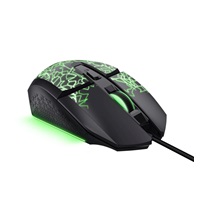 TRUST Myš GXT 113 Felox, Drátová USB, RGB, černá