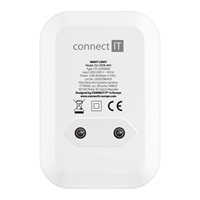 CONNECT IT Noční LED světlo Sparkle 1 Sensor, teplé světlo, bílá