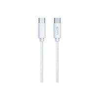 WG - Datový kabel Type-C na Type-C, 3 metry, 3A, 60W, bílá