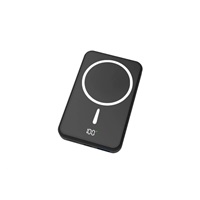 WG - Power Bank 10000 mAh, bezdrátová 15W + PD 20W + QC 3.0 22,5W, černá