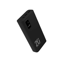 WG - Power Bank 20000 mAh, USB-C PD 20W + USB-A QC 3.0 22.5W, černá