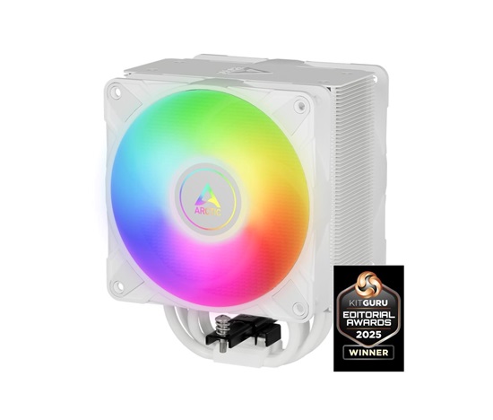 ARCTIC Chladič CPU Freezer 36 ARGB White, 2x120mm, LGA1851, AM5
