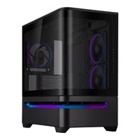 ASUS Case AP202 PRIME CASE, mATX, Průhledná bočnice, 3x 120mm ARGB Fan, černá