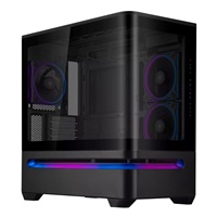 ASUS Case AP202 PRIME CASE, mATX, Průhledná bočnice, 3x 120mm ARGB Fan, černá