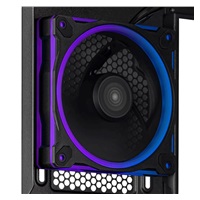 ASUS Case AP202 PRIME CASE, mATX, Průhledná bočnice, 3x 120mm ARGB Fan, černá