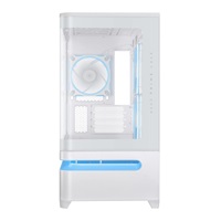 ASUS Case AP202 PRIME CASE, mATX, Průhledná bočnice, 3x 120mm ARGB Fan, bílá