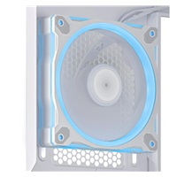 ASUS Case AP202 PRIME CASE, mATX, Průhledná bočnice, 3x 120mm ARGB Fan, bílá