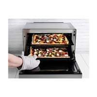 Panasonic mikrovlnná trouba, 1000 W, parní vaření, černá