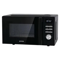 Gorenje mikrovlnná trouba, gril, 11 Přednastavených programů, černá