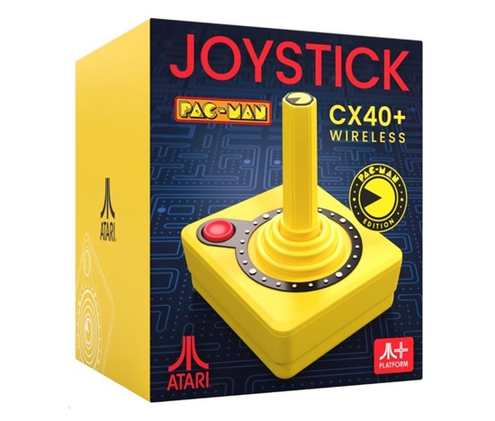 ATARI 2600+ CX40+ Wireless Joystick Pac-Man Edition (yellow)