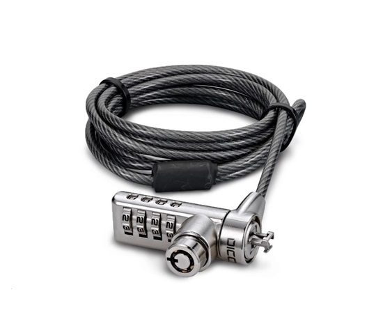 DICOTA Security Cable T-Lock combination masterkeyed 3x7mm slot