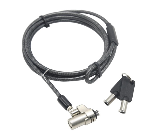 DICOTA Security Cable Wedge Lock Ultra Slim masterkeyed 3.2x4.5mm slot