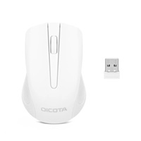 DICOTA Wireless Mouse COMFORT - White