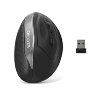 DICOTA Wireless Ergonomic Mouse RELAX, Black