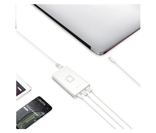 DICOTA 3-Port GaN Wall Charger (32W) EU