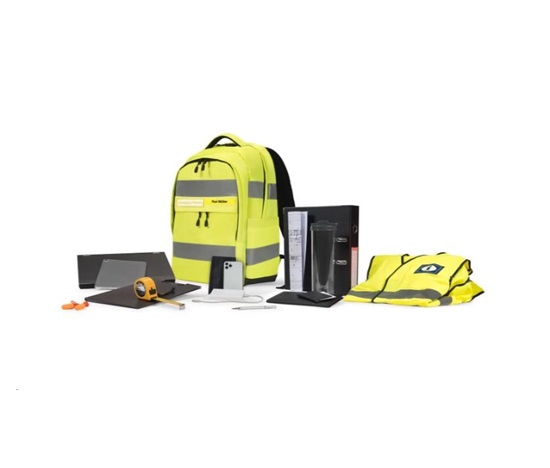DICOTA Backpack HI-VIS 25 Litre Yellow