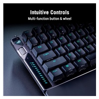 ASUS Klávesnice ROG Falcata, Mechanická, Bezdrátová, ARGB, černá