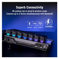 ASUS Klávesnice ROG Falcata, Mechanická, Bezdrátová, ARGB, černá