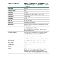 HPE PL DL320g11 6526Y (2.8/16C) 4x32G (p64706) 8SFF NS204(2x480Gm.2) VROC 2x1000W 2p10GT 7F Smart Choice