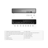 LENOVO PC ThinkCentre neo 50q G5 Tiny - 5 210H,16GB,512SSD,HDMI,DP,Int. Intel Graphics,W11P,3Y Onsite