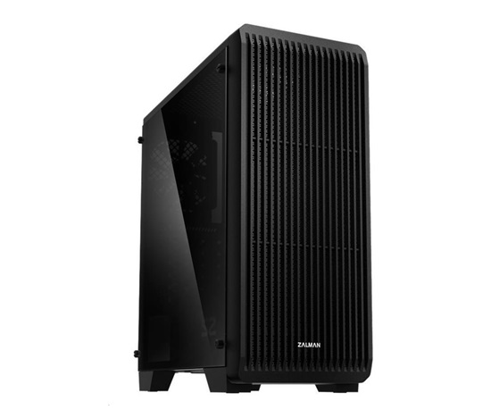 BAZAR - ZALMAN skříň S2 TG,  ATX bez zdroje - Poškozený obal (Komplet)
