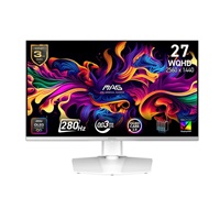 MSI LCD MAG 272QPW QD-OLED X28,26.5" 2560x1440 QD-OLED,280Hz,178/178,250nits,VESA,HDMI,DP,USB-C,Audio,White
