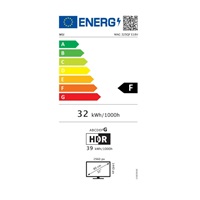 MSI LCD MAG 325QF E18V, 31.5" 2560x1440, 180Hz, 300nits,1ms, 10bit, HDMI, DP, Audio, Vesa, Black