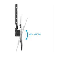 MANHATTAN Stropní držák TV, natáčecí (+/-30° Otáčení, +5 to -25° Náklon, max. 50kg)