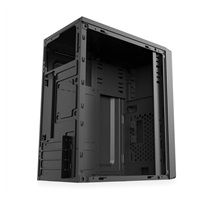 BAZAR - 1stCOOL skříň STEP 4, micro tower, AU, USB 3.0, bez zdroje, černá - Po opravě