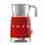 Smeg MFF11RDEU napěňovač mléka, 500 W, 600 ml / 2,5 šálku, horká čokoláda / mléko, lehká pěna, červená - opraveno