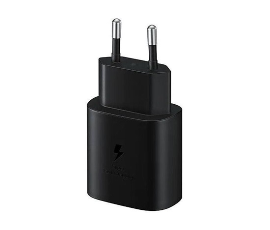 Samsung USB-C 25W Cestovní nabíječka Black (OOB Bulk)
