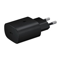 Samsung USB-C 25W Cestovní nabíječka Black (OOB Bulk)