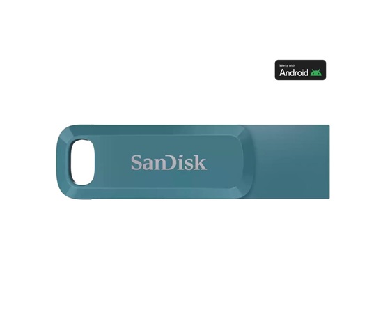 SanDisk Flash Disk 512GB Ultra Dual Drive Go, USB-C 3.2, modrá