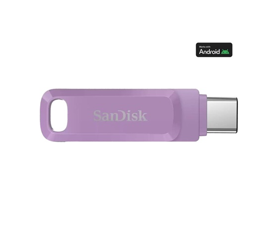 SanDisk Flash Disk 1TB Ultra Dual Drive Go, USB-C 3.2, fialová