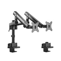 Dvouramenný stolní držák na 2 monitory Fiber Mounts M8C12