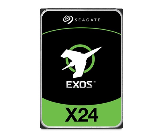 SEAGATE HDD EXOS X24 3,5" - 16TB, SATA, 512MB, 512e