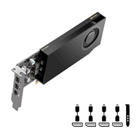 PNY VGA NVIDIA RTX A1000 8G, 8G GDDR6, 4xmDP