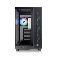 THERMAL TAKE Case View 380 XL TG ARGB, ATX, Průhledná bočnice, 4x 120mm ARGB Fan, černá