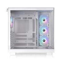 THERMAL TAKE Case View 380 XL TG ARGB, ATX, Průhledná bočnice, 4x 120mm ARGB Fan, bílá