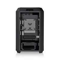 THERMAL TAKE Case The Tower 300, mATX, Průhledná bočnice, 2x 140mm Fan, černá