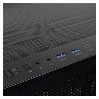 THERMAL TAKE Case View 270 Plus TG ARGB, ATX, Průhledná bočnice, 3x 120mm ARGB Fan, černá