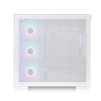 THERMAL TAKE Case View 380 TG ARGB, ATX, Průhledná bočnice, 4x 120mm ARGB Fan, bílá