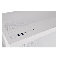 THERMAL TAKE Case View 380 TG ARGB, ATX, Průhledná bočnice, 4x 120mm ARGB Fan, bílá