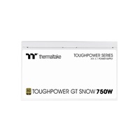 THERMAL TAKE zdroj 750W Toughpower GT, 120mm, Plně modulární, 80+ Gold, bílá