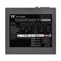 THERMAL TAKE zdroj 1000W Toughpower PT, 120mm, Plně modulární, 80+ Platinum, černá